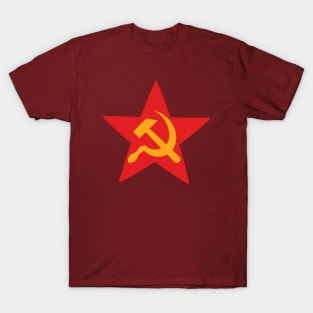 Hammer and Sickle - Communist Red Star T-Shirt